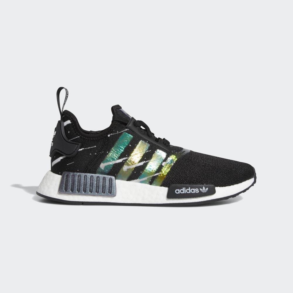 Originals Adidas NMD_R1 Dama Romania - Negrii/Albi FW3331